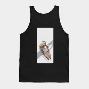 Funny meow Tank Top